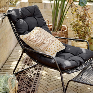 Bloomingville, Boel lamamistool jalatoega, must, metall