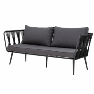 Bloomingville, Pavone diivan, must, metall