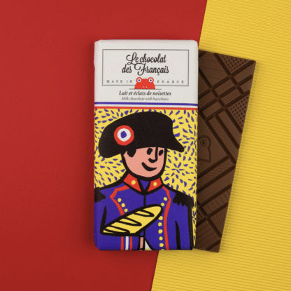 Le Chocolat des Francais - Napoleon / 80g, piim 41% sarapuupähklitega