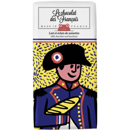 Le Chocolat des Francais - Napoleon / 80g, piim 41% sarapuupähklitega - Image 4