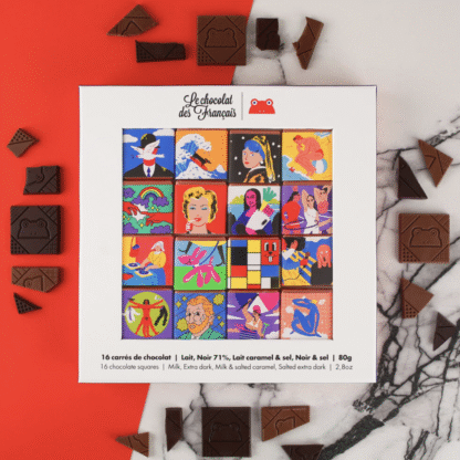 Le Chocolat des Francais - Art / Karbis 16 orgaanilist šokolaadi  (80g) - Image 3