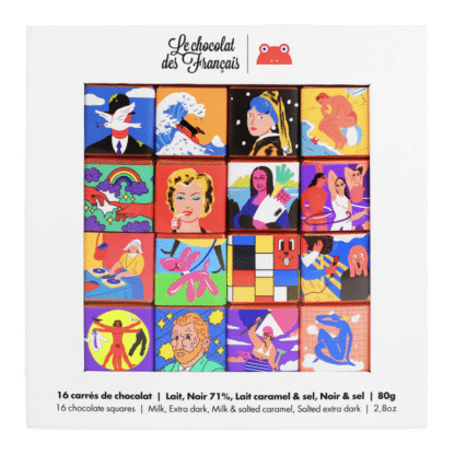 Le Chocolat des Francais - Art / Karbis 16 orgaanilist šokolaadi  (80g) - Image 5