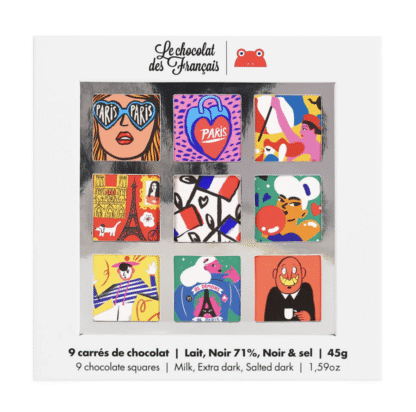 Le Chocolat des Francais - Art / Karbis 9 orgaanilist šokolaadi (45g) - Image 5