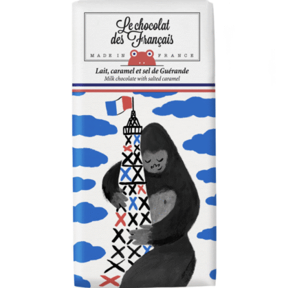 Le Chocolat des Francais - King Kong / 80g, piim 41% soolatud karamelliga - Image 4