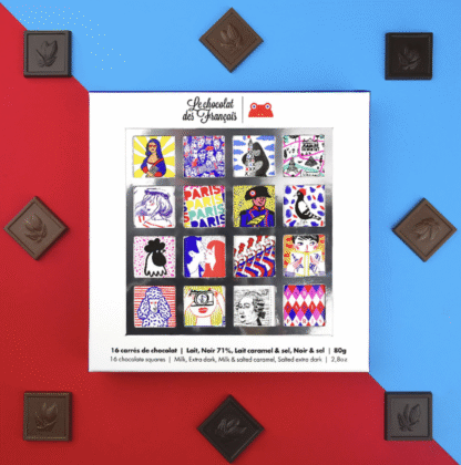 Le Chocolat des Francais - Paris / Karbis 16 orgaanilist šokolaadi  (80g) - Image 2