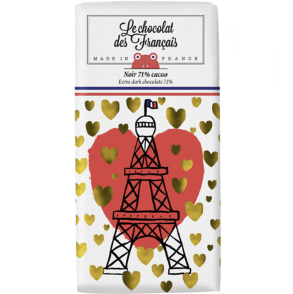 Le Chocolat des Francais - Tour eiffel nuage/ 80g, piim 41% mandlitega - Image 4
