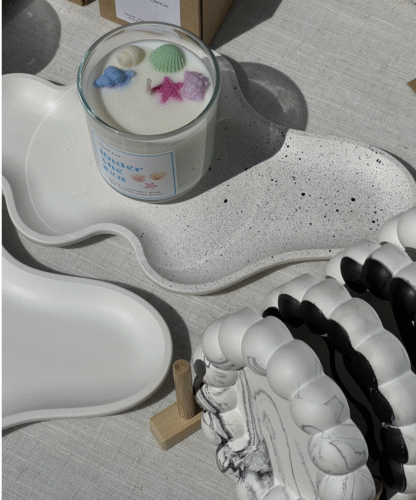 Helge Kuu - Kipsist Alus Cloud Wavy - Image 2