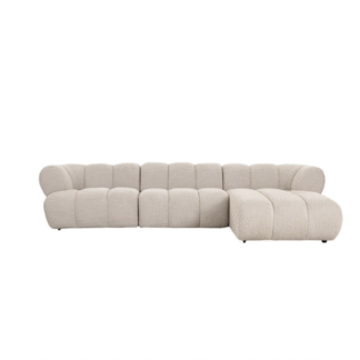 Pole To Pole – Diivan, Sofa New York 4-seater (Right Lounge) Beige
