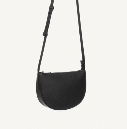 Monk & Anna käekott, Farou half moon, Black - Image 3