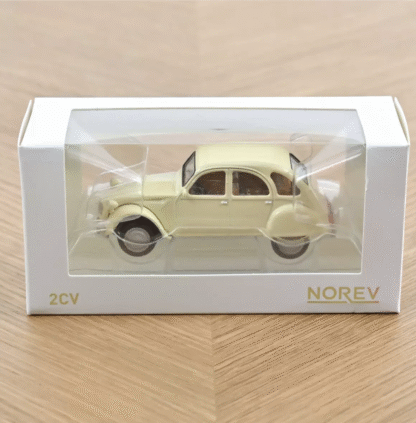 NOREV mudelauto, Citroën 2CV 1978 Beige Jet-car 1:43 - Image 2