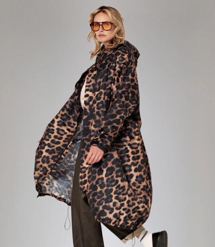 Rainkiss vihmamantel - Dark Leopard
