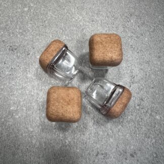 Toolijala sussid, läbipaistvad, kandilised 14-19mm