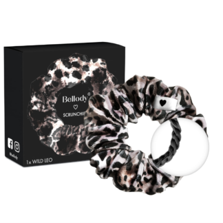 Bellody sametine Leopard Scrunchie, 1tk