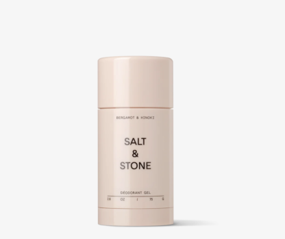 SALT & STONE naturaalne deodorantgeel, eriti tundlikule nahale, BERGAMOT & HINOKI