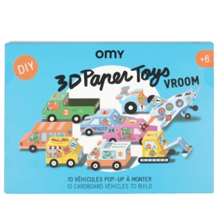 OMY - paber mänguasjad, Sõidukid