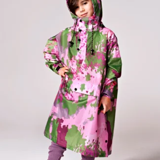 RAINKISS - Digi Spring Camo, laste vihmakeep (120-160cm)