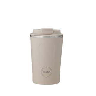 AYA&IDA - haara kaasa kohvitops, Cream Beige, 380ml