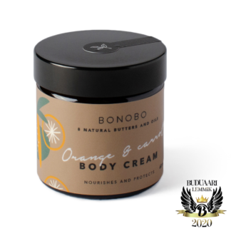 Bonobo - Kehakreem, Apelsini & porgandi, toidab & annab särava jume, 60ml