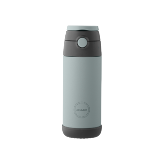 AYA&IDA - laste joogipudel kõrrega, Mint Green, 350ml