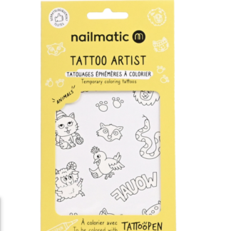 Nailmatic - 12 värvitavat tätoveeringut - ANIMALS