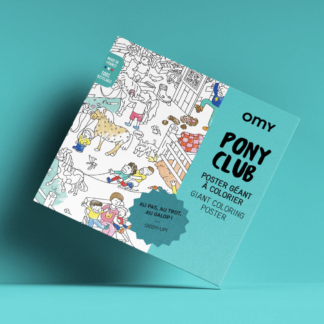 OMY - hiiglaslik plakat, PONY CLUB