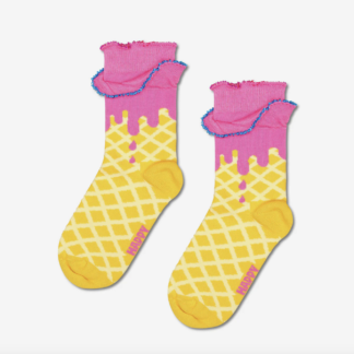 HAPPY SOCKS - Laste sokid, Ice Cream, 4-6 aastastele