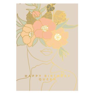Timi of Sweden - Postkaart, Happy Birthday Queen