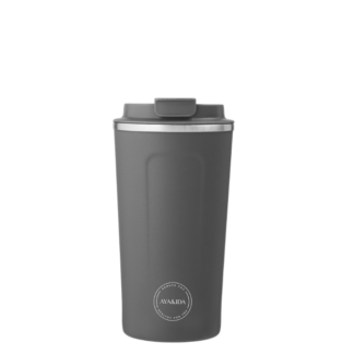 AYA&IDA - haara kaasa kohvitops, Dark Grey,  500ml