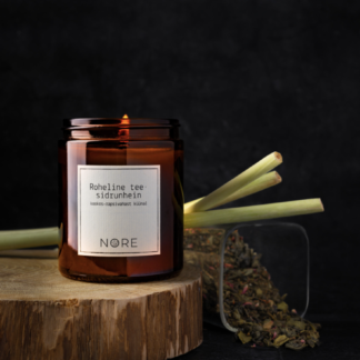 NORE küünal - Roheline tee-sidrunhein, 150g