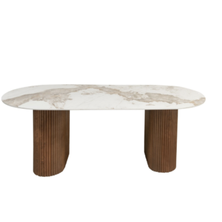 Pole To Pole - Söögilaud, Urban Chique Dining Table Ceramic Marble