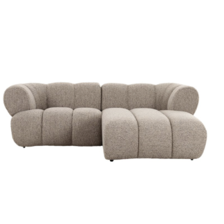 Pole To Pole - Diivan, New York 2.5-seater (Right Lounge) Sand Boucle