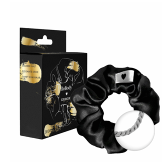 Bellody siidist must scrunchie, 1tk