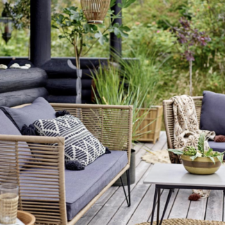 Bloomingville, Pavone diivanilaud, hall, kiudtsement