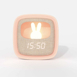 MOB Äratuskell-Öölamp Billy Clock, Pink