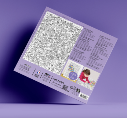 OMY - hiiglaslik värviplakat, KITTY - Image 4