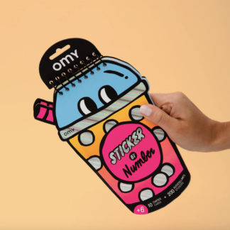 OMY - Kleebi numbrite järgi, BUBBLE TEA