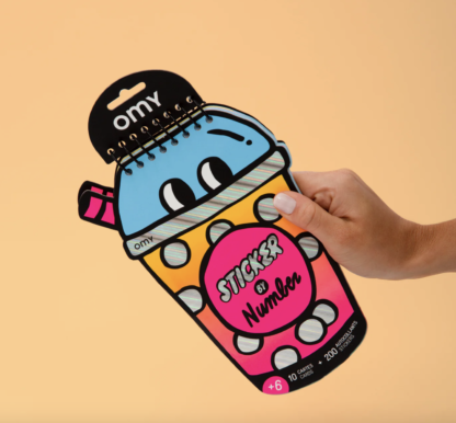 OMY - Kleebi numbrite järgi, BUBBLE TEA
