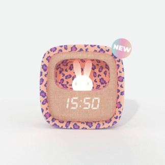 MOB äratuskell - öölamp, Pink Leopard