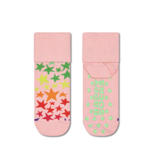 HAPPY SOCKS - Laste libisemisvastased sokid, Star