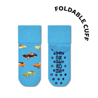 HAPPY SOCKS - Laste libisemisvastased sokid, Car
