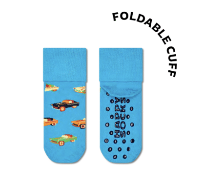 HAPPY SOCKS - Laste libisemisvastased sokid, Car
