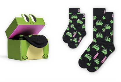 HAPPY SOCKS - 2ne kinkekomplekt,  Mini & Me Froggys, 41/2-3Y - Image 2