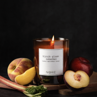 Nore küünal – Virsik-ploom-rabarber 220g