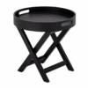 Bloomingville kohvilaud, Tray Table, Black, Rubberwood