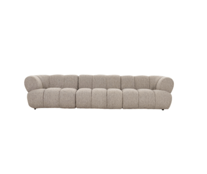 Pole To Pole – Diivan, New York 4-seater, Sand Boucle