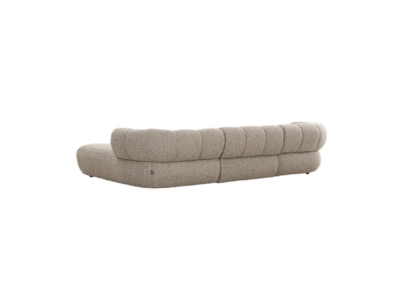 Pole To Pole – Diivan, Sofa New York 4-seater (Right Lounge) Sand Boucle - Image 4