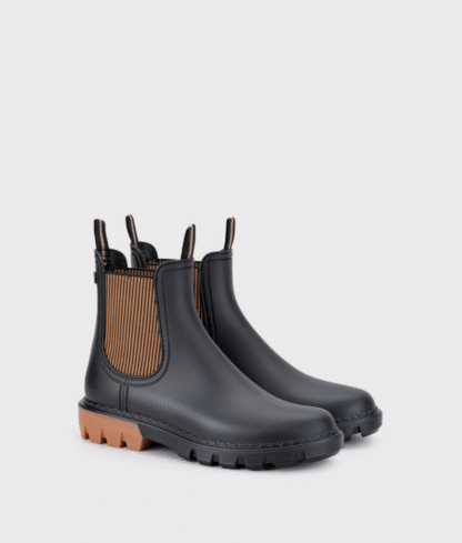 IGOR kummiksaapad, Rock Bicolor, Black/Caramel