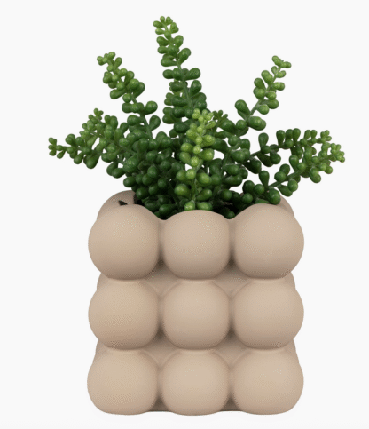 House Nordic lillepott, Ceramic, Brown - Image 2