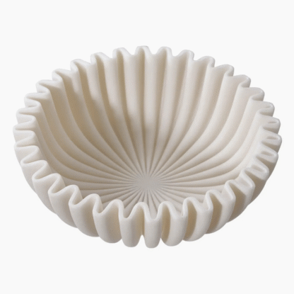 House Nordic kauss, Polyresin. Beige ø20x6.5cm - Image 4