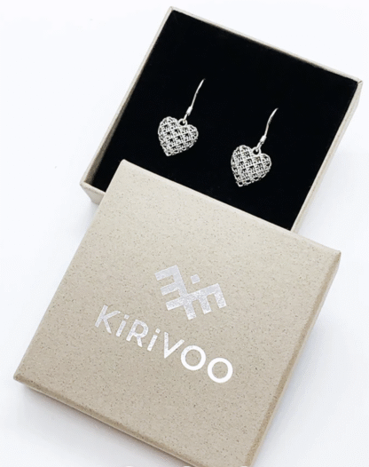 KiRiVOO Kõrvarõngad, 3D HEART - Image 3